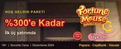 Devasa Hoş Geldin Paketi promotion banner